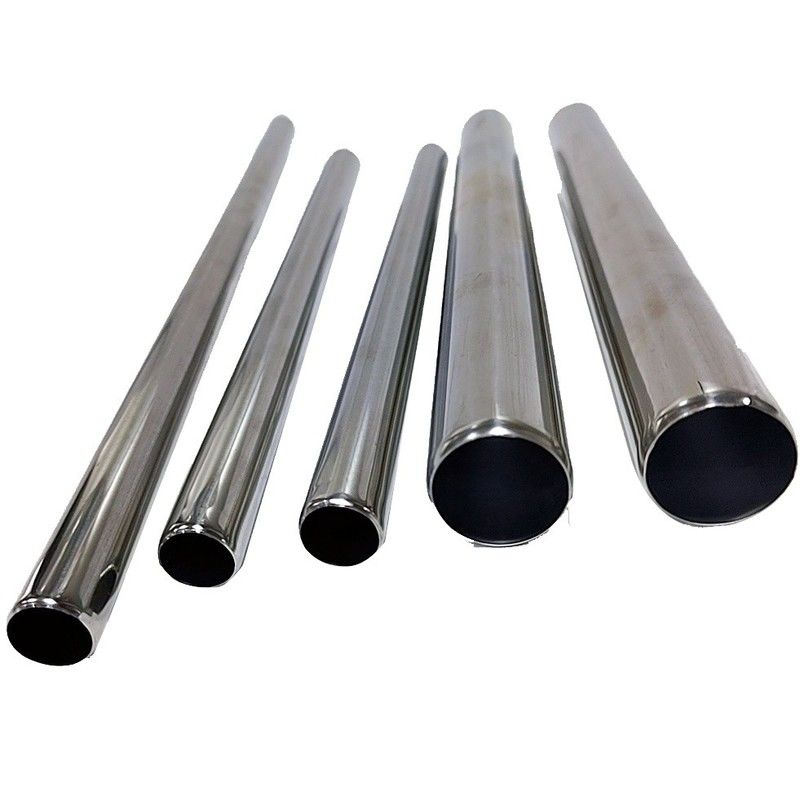 2mm Thickness Small Diameter Stainless Steel Pipe Stainless Steel Perforated Pipe For Exhaust System